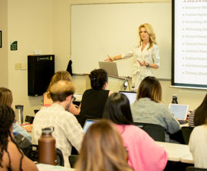 Pam King teaching