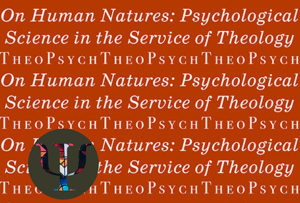 TheoPsych words on red background