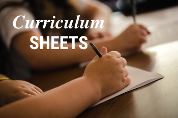 Curriculum Sheets