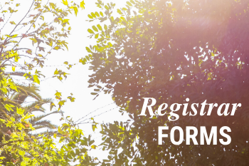 Registrar Forms