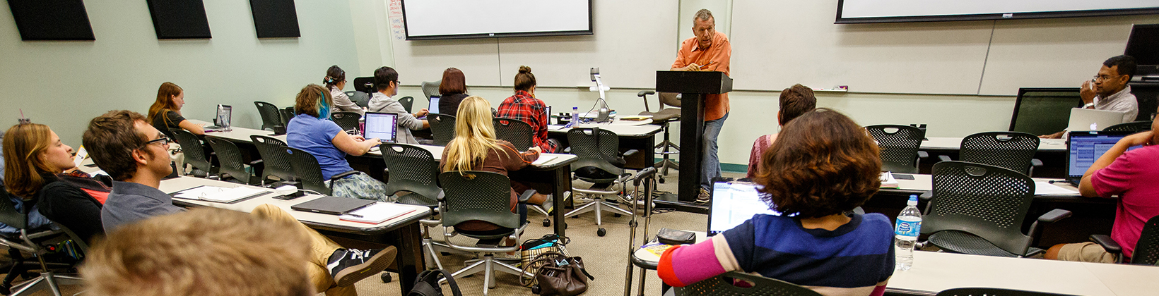 students in a classroom