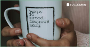 a cup of coffee