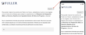Integration Survey 22 - Spanish