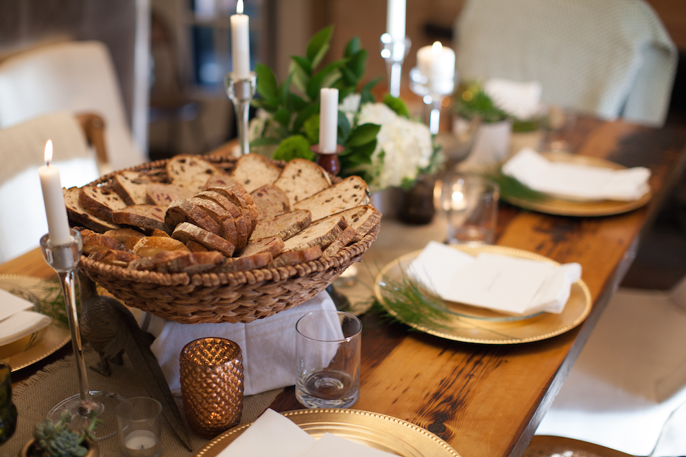 story table bread