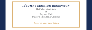 Alumni Reunion Reception