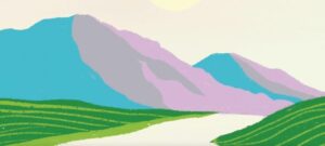 Mountains Illustration