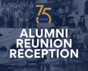 Alumni Reception Graphic