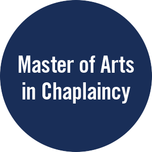 MA in chaplaincy badge