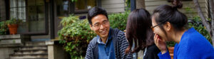 residents laughing