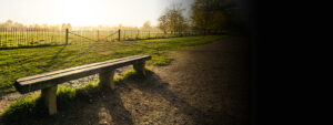 park bench