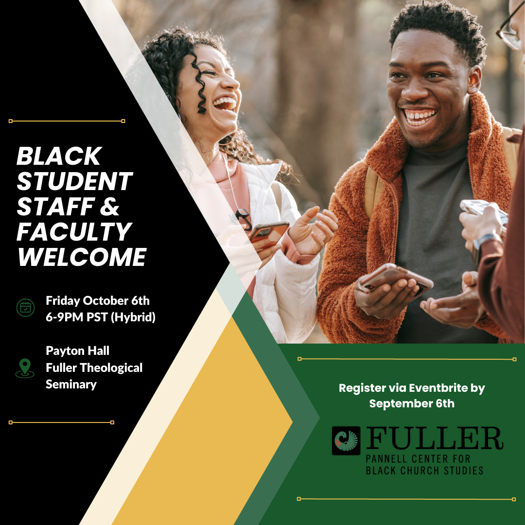 Black Student and Faculty Welcome