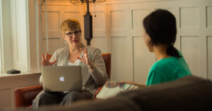 Cynthia Eriksson teaching