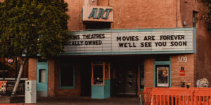 movie theater marquee