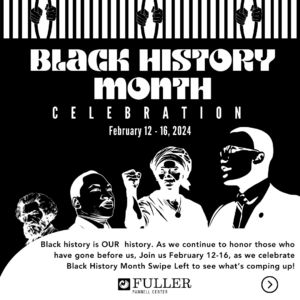 Black History Month Celebration Graphic